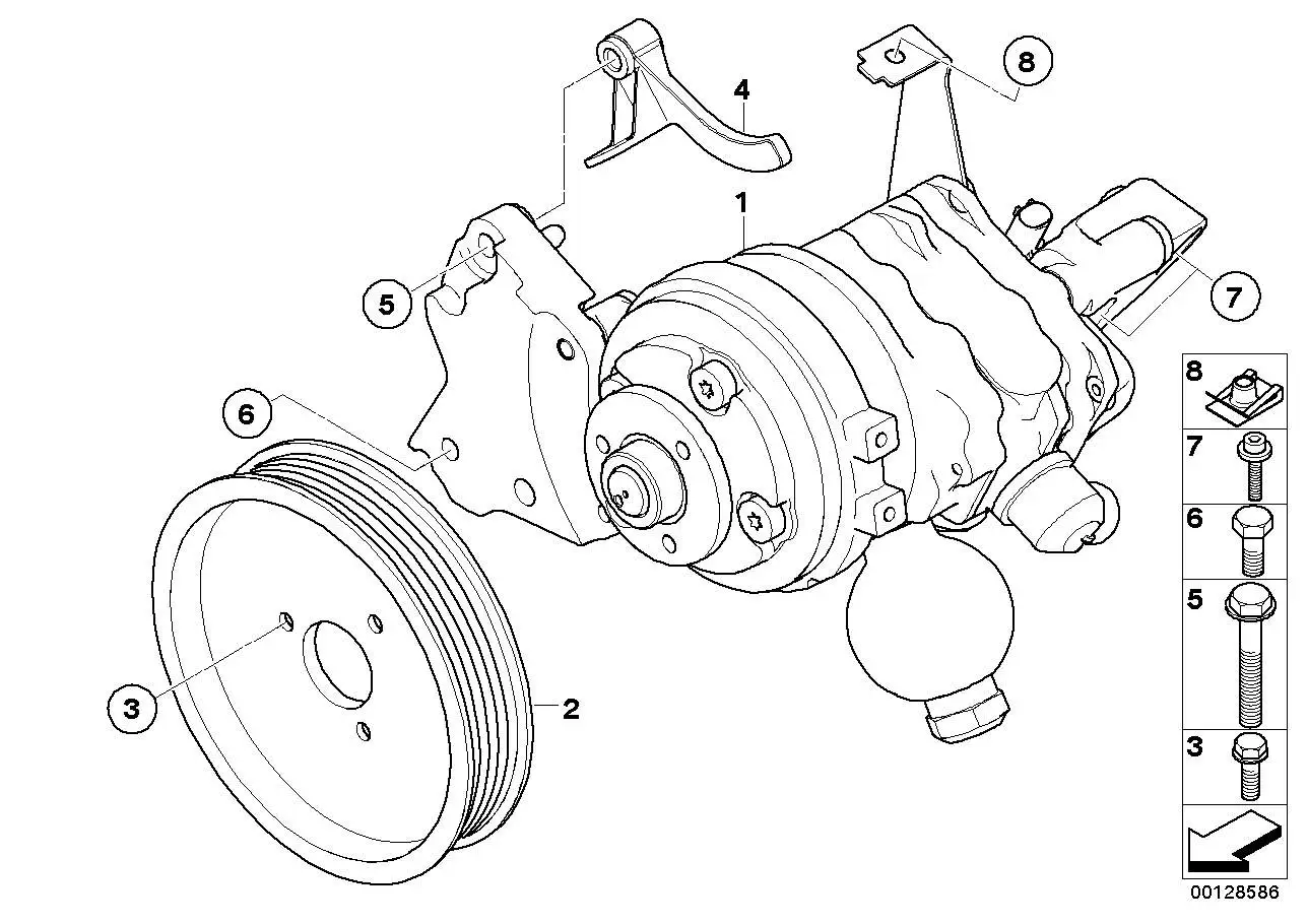 BMW Tandempumpe 32416781265