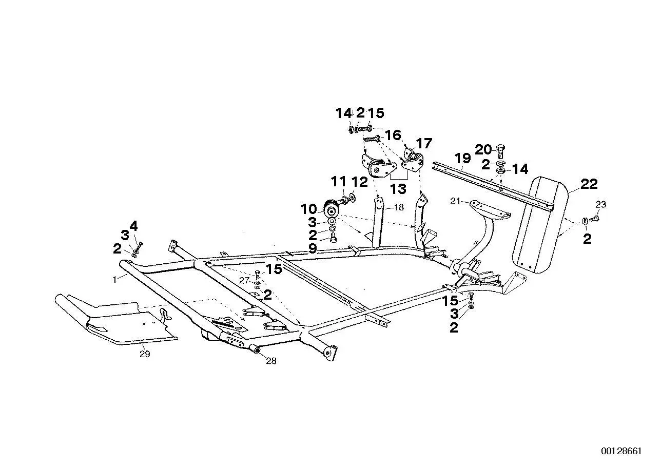 BMW Sechskantschraube R45 R45T R65 R65T E31 E34 E36 E38 E39 E46 E