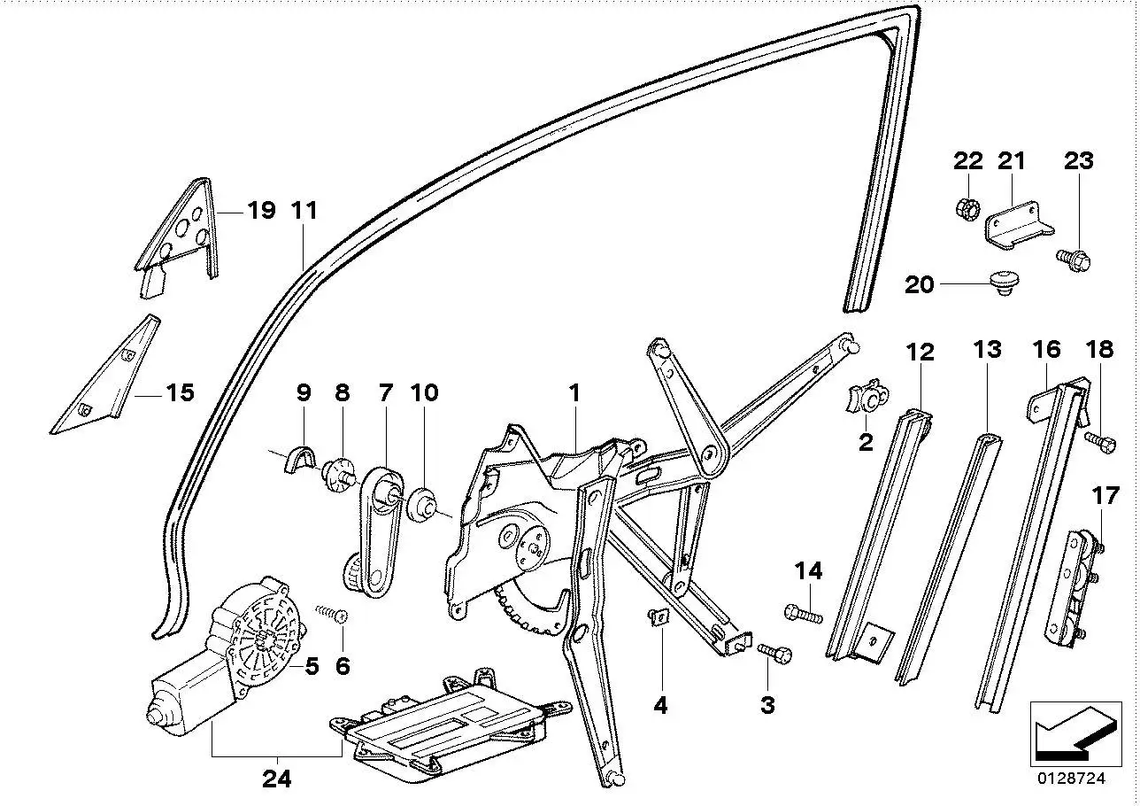BMW Sechskantschraube mit Scheibe E30 E31 E32 E34 E36 E38 E39 E46