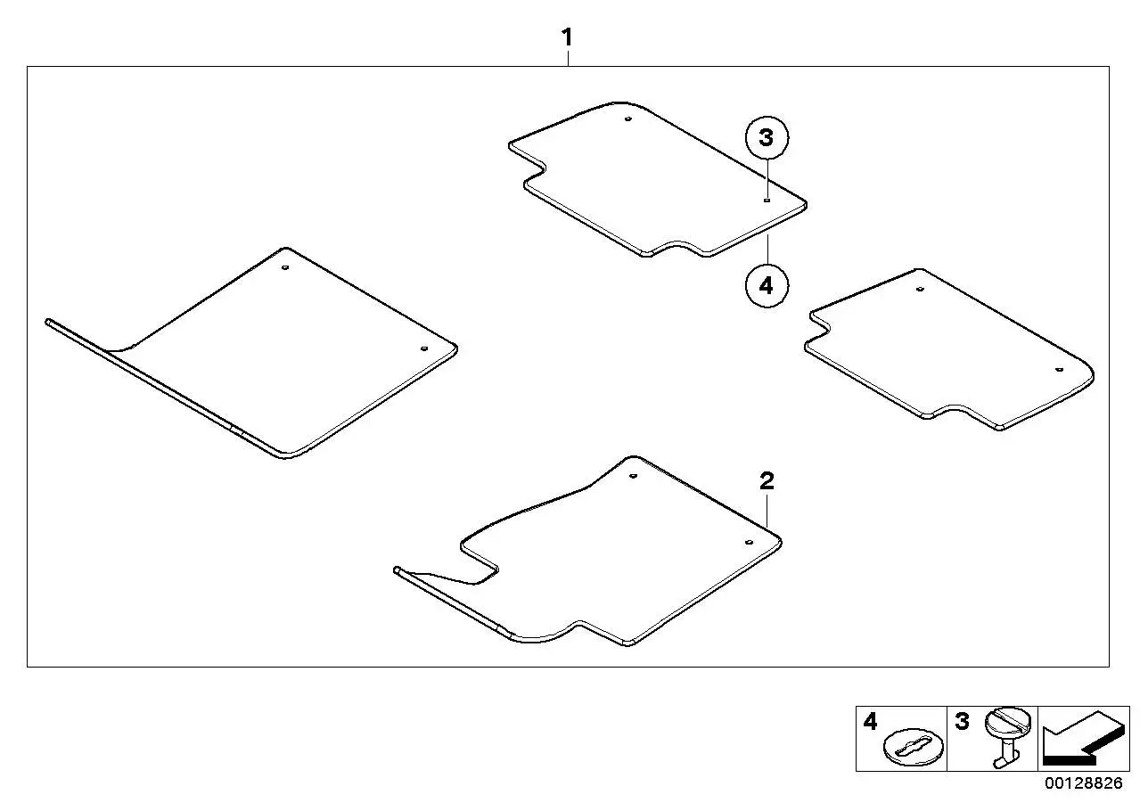 BMW Drehverschluss 24,5mm E38 E39 51478183027 - 5er E39, 7er E38