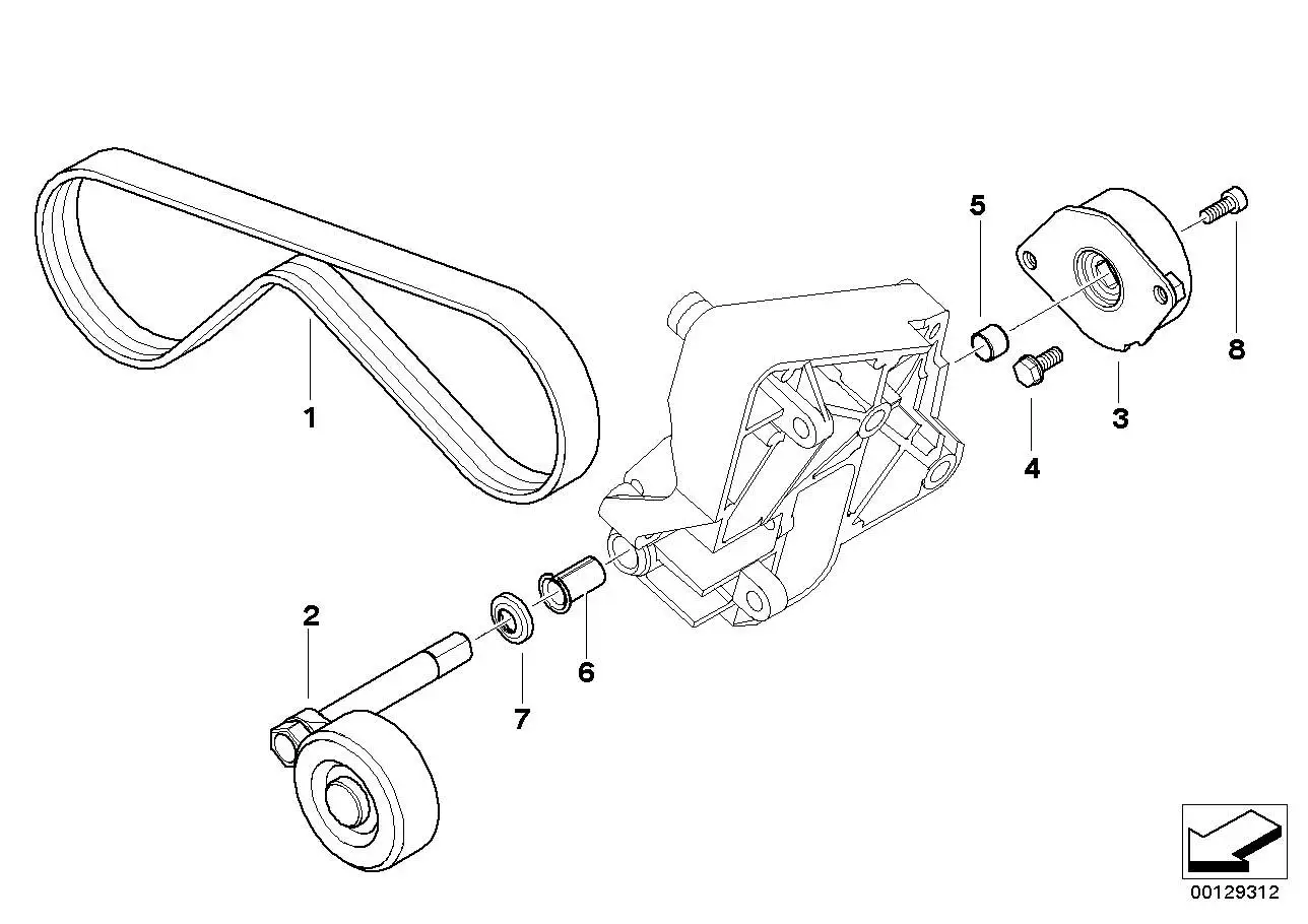 BMW Lagerbuchse E38 E39 E46 11287788098 - 3er E46 Cabrio - Compac