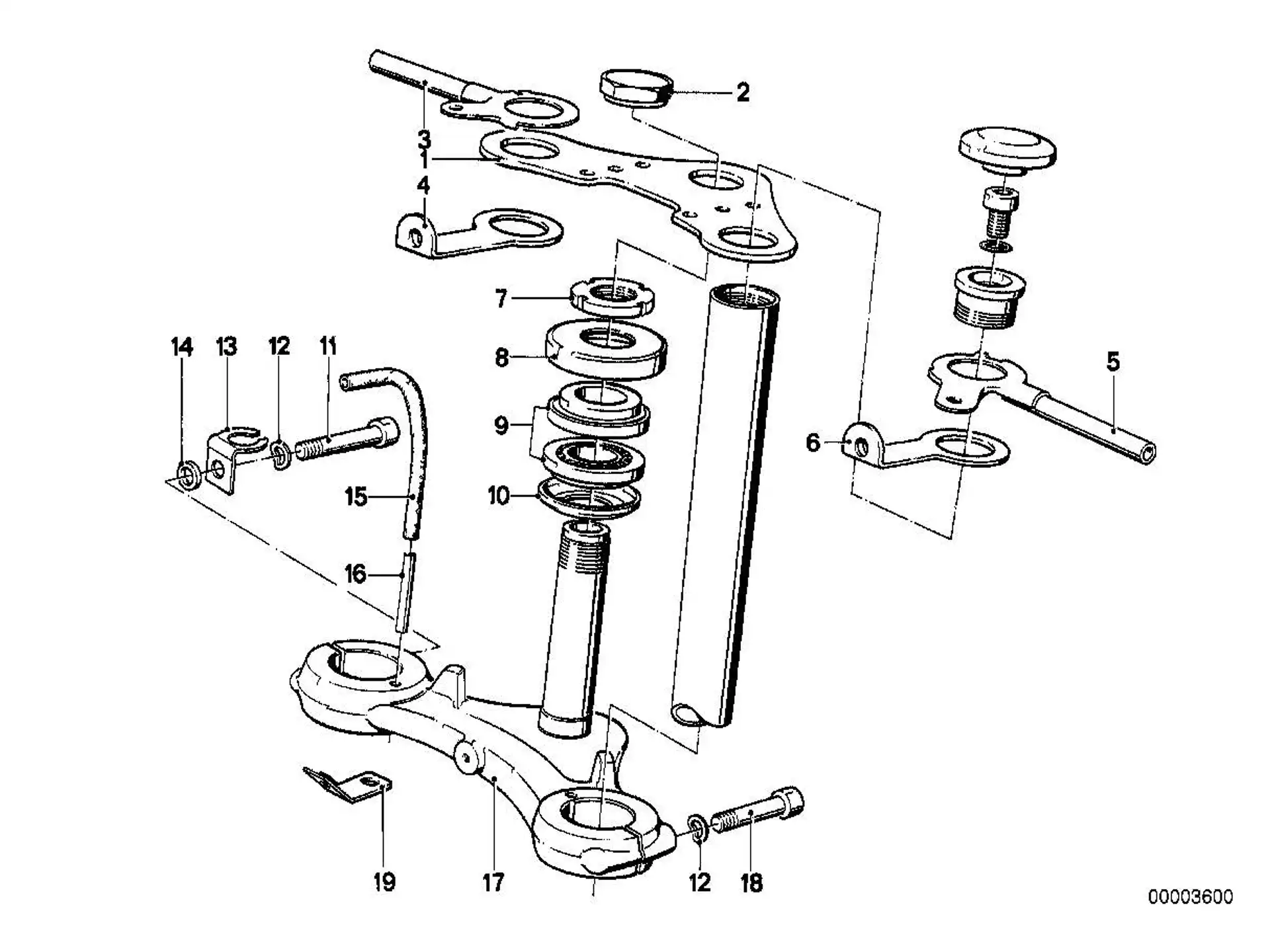 BMW Halter links 31421242231