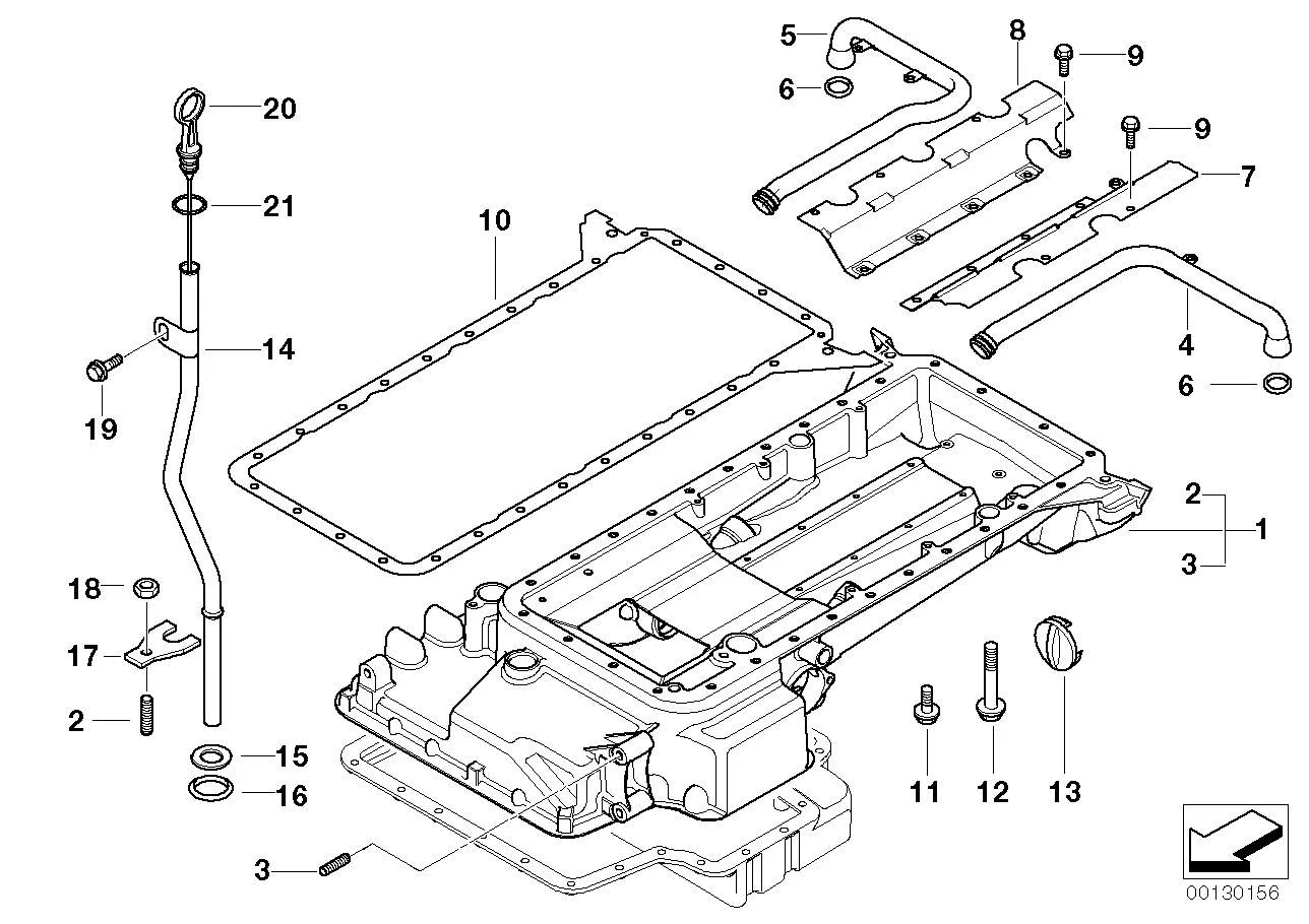 BMW O-Ring E31 E38 E39 E53 E60 E61 E63 E64 E65 E66 11421702917