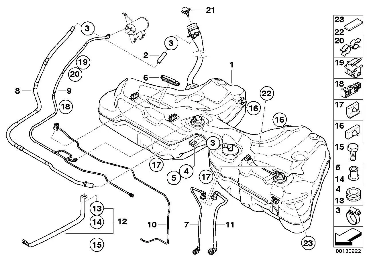 BMW Spannband 16117200073 - Bildposition 12