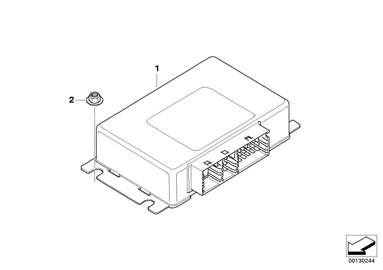 BMW Steuergerät Verteilergetriebe E53 E83 27607599883