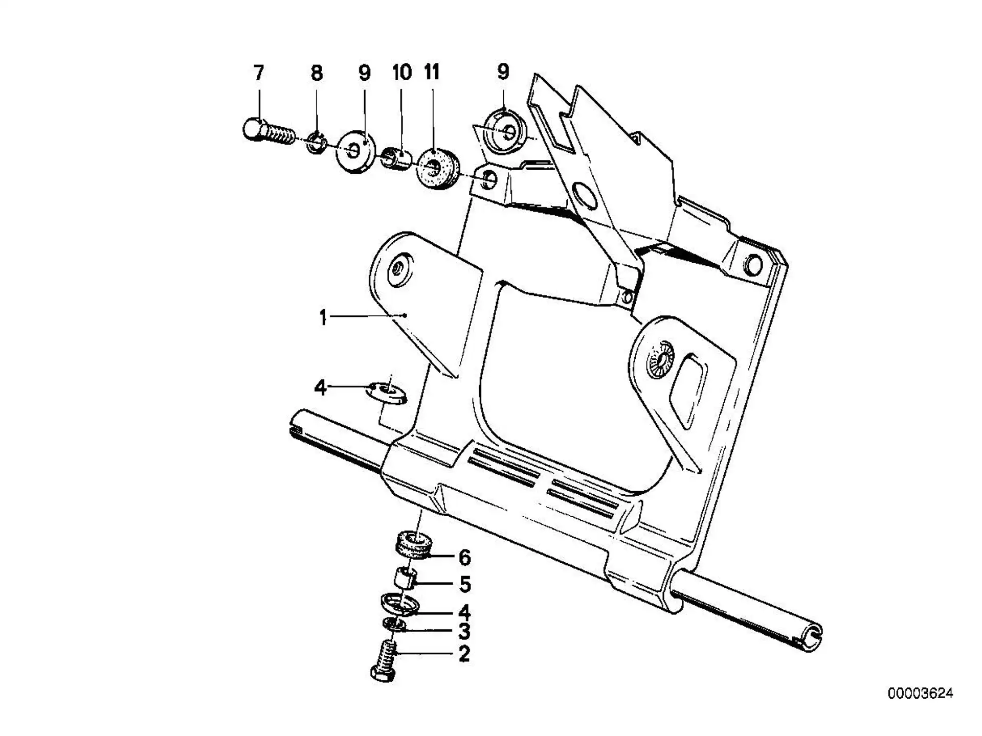 BMW Gummitülle R45 R45T R65 R65T 31421236242
