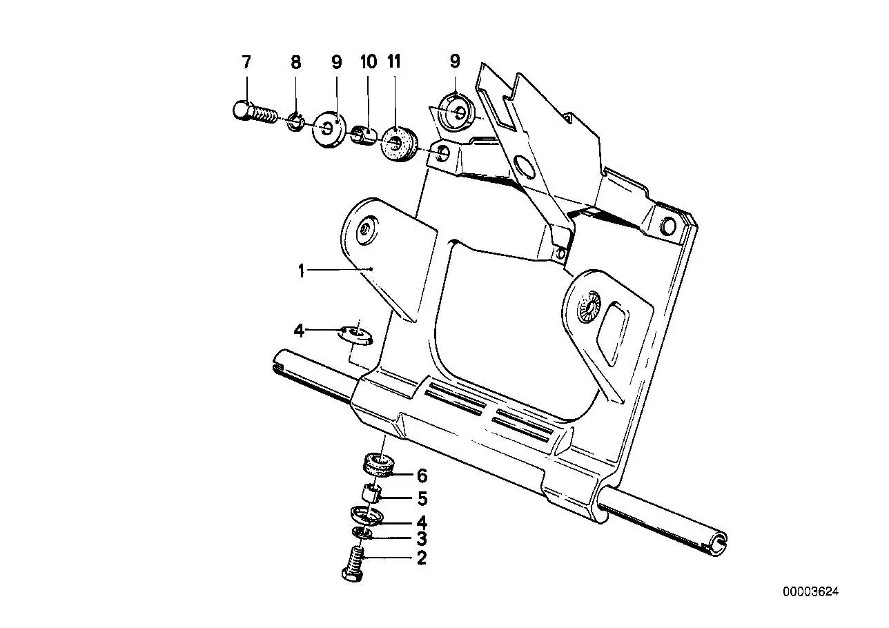BMW Gummitülle R45 R45T R65 R65T 31421236242 - Bildposition 11