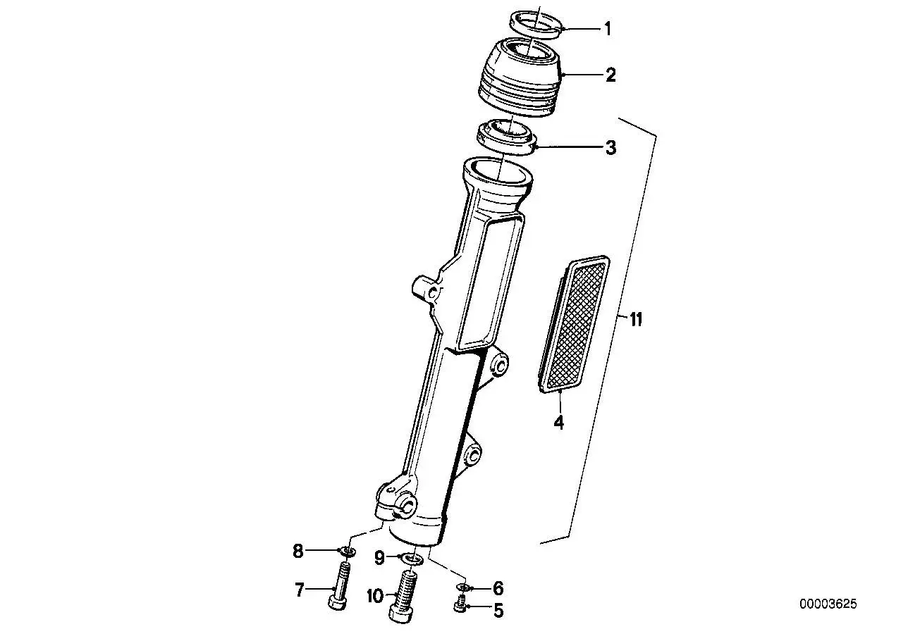 BMW Filz R45 R45T R65 R65T 31421237213 - Bildposition 01