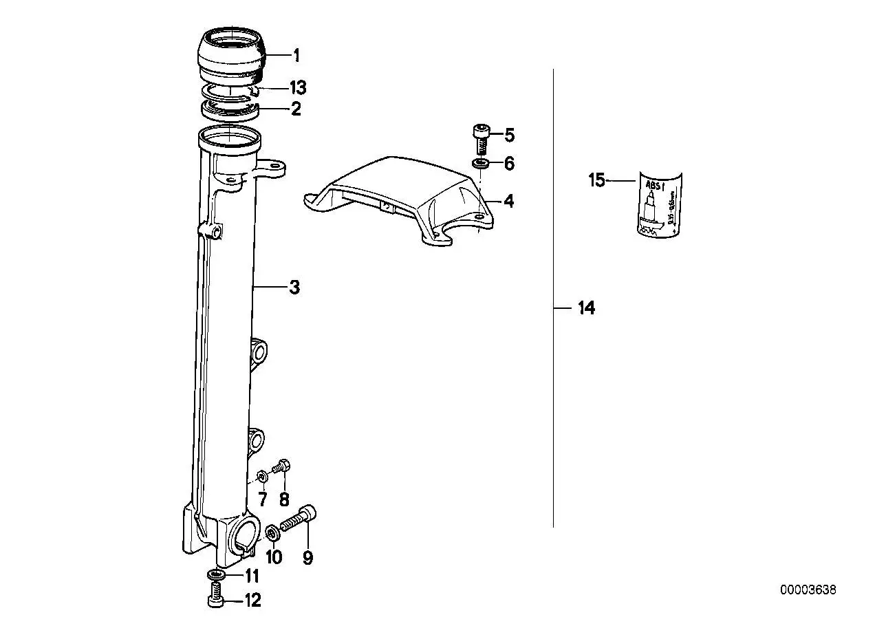 BMW Sprengring 31421458326