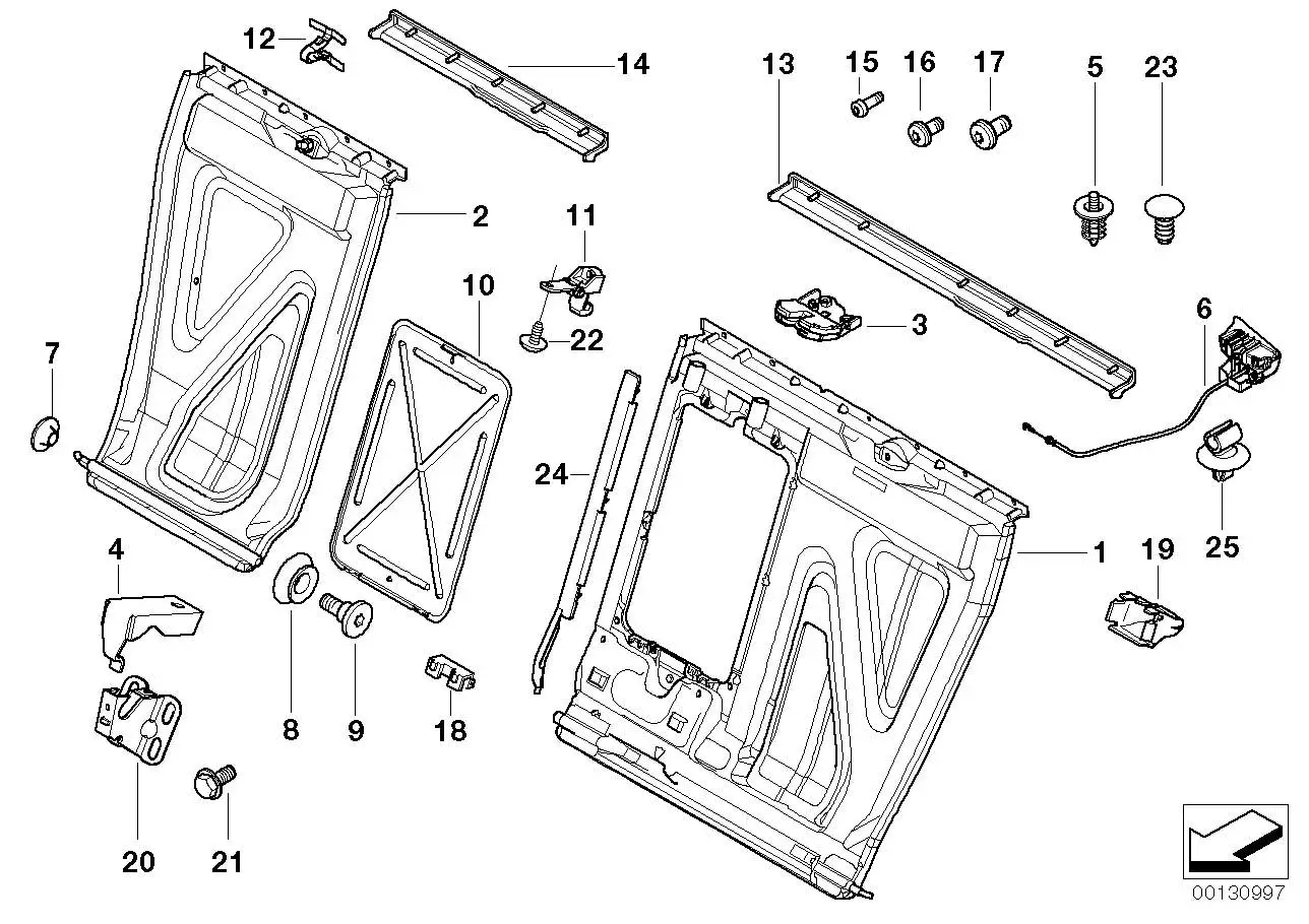 BMW Clip E46 52208099676 - Bildposition 23
