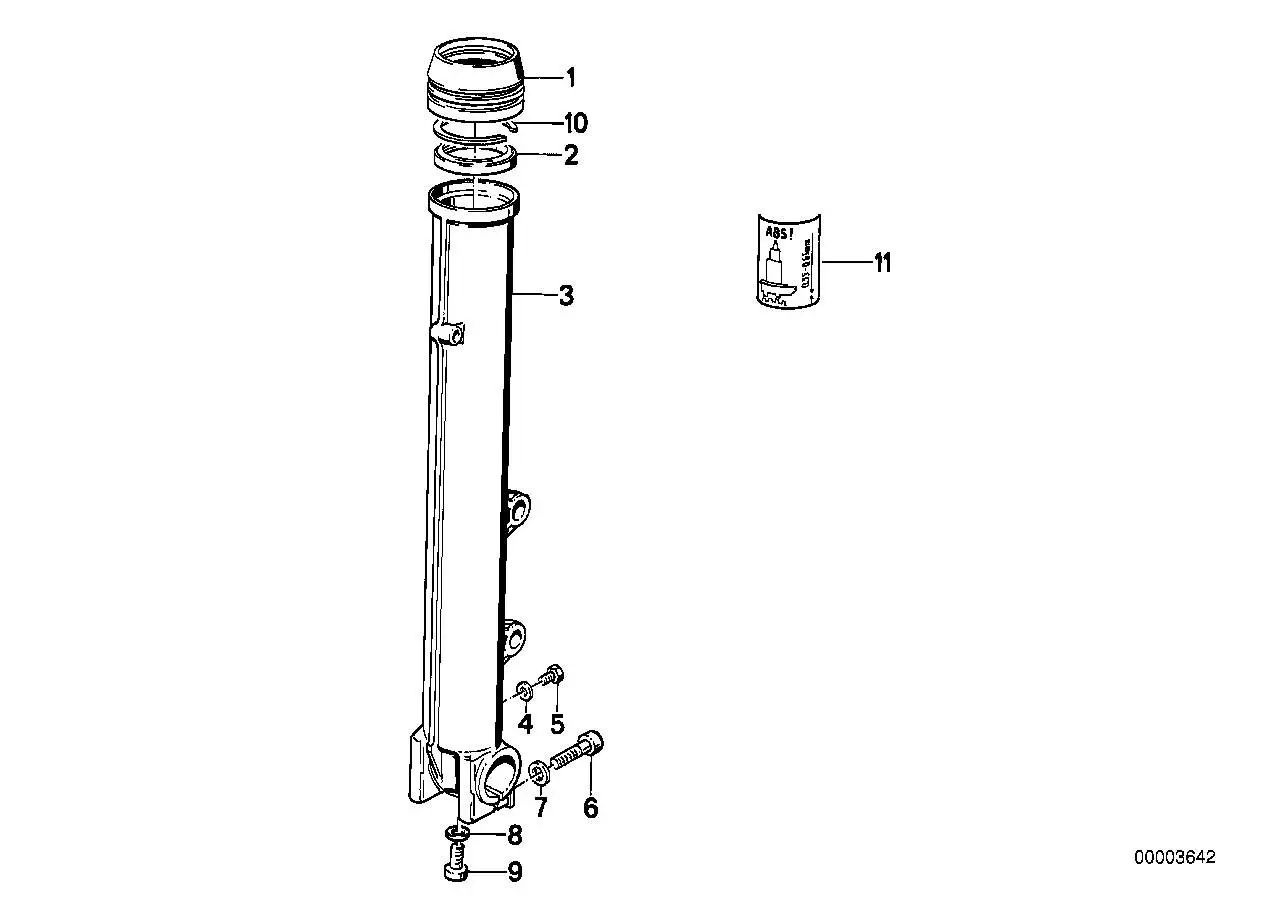 BMW Wellendichtring 31421451478 - K589, K569 / Bildposition 02
