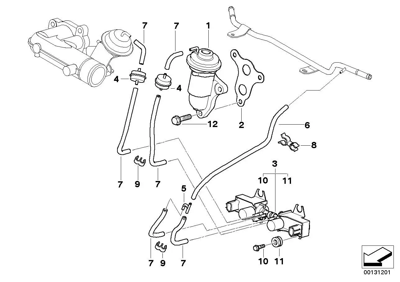 BMW Dämpfer R50 11747791096