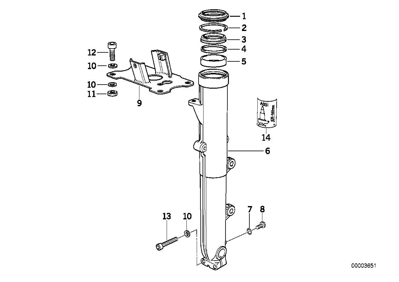 BMW Manschette 31422310344 - Bildposition 01