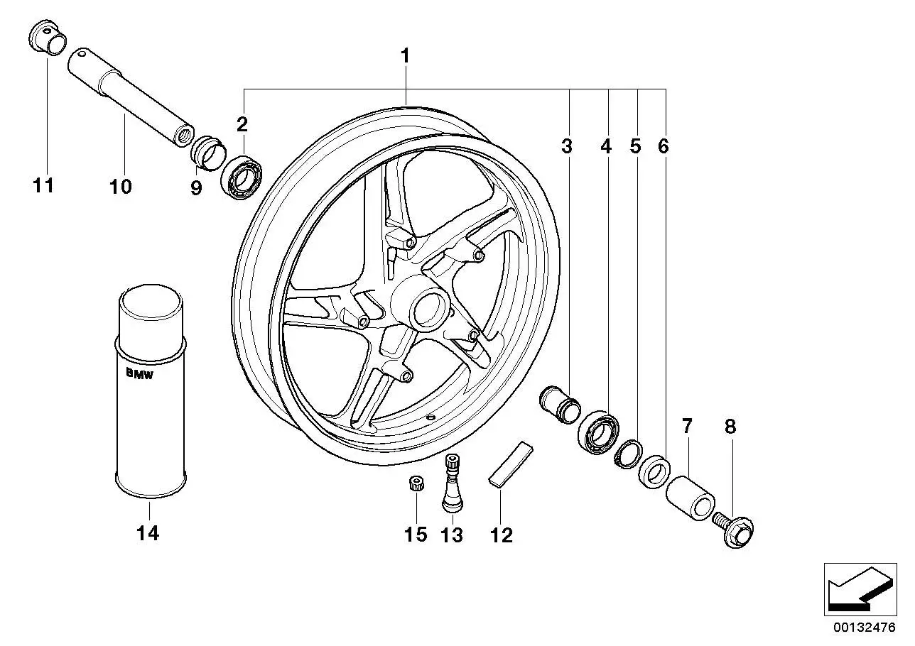 BMW Kappe K41 36312314779 - Bildposition 11