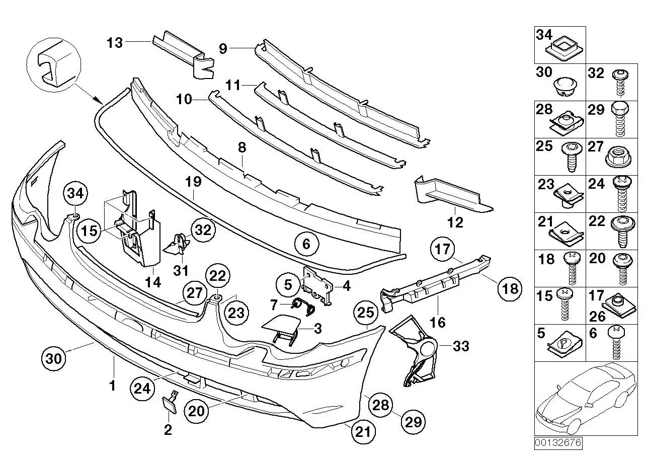 BMW Torxschraube mit Scheibe E46 E53 E65 E66 E70 E84 E85 E86 0714