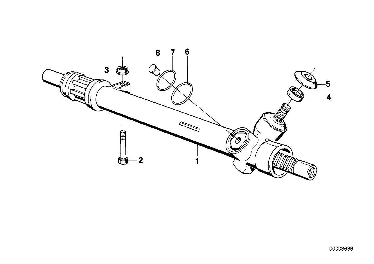 BMW O-Ring E30 32111130825 - Bildposition 07