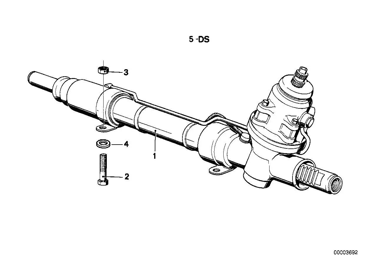 BMW Dichtungssatz Hydrolenkgetriebe E30 32131128685