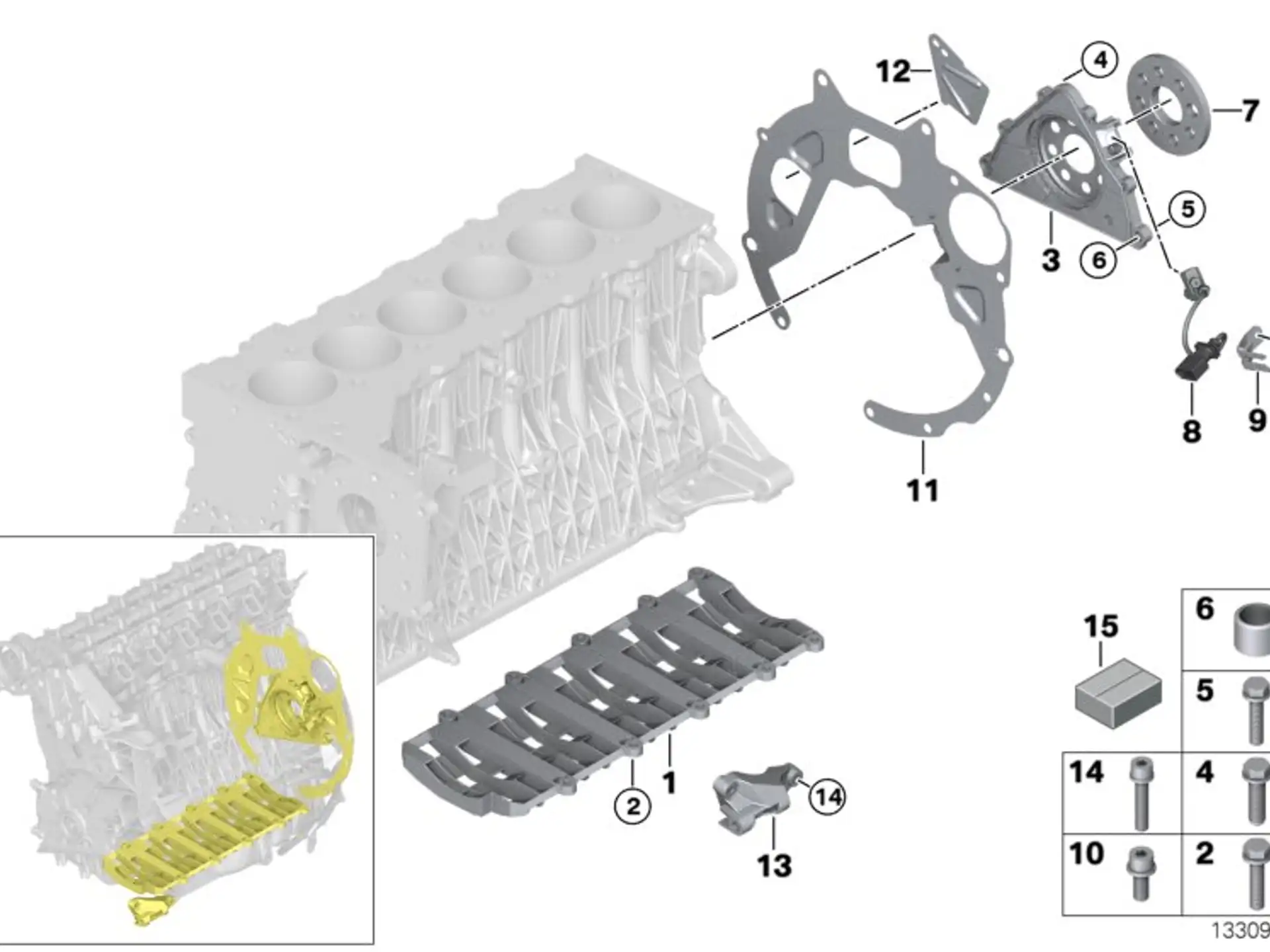 BMW Abdeckblech E53 E60 E61 E63 E64 E65 E66 E70 E71 E83 E90 E91 E92 E93 11147792944