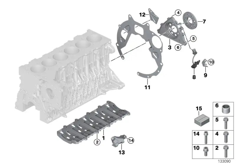 BMW Halter Steckergehäuse 13627804172 - Bildposition 09