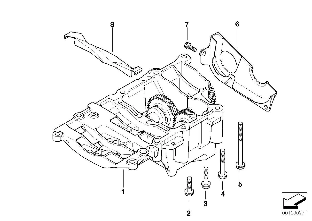 BMW Sechskantschraube mit Scheibe M8x30-ZNNIV SI E30 E31 E34 E36 E38 E39 E46 E52 E53 E60 E61 E63 E64 E65 E66 E70 E71 E83 E87 E90 E91 F15 F16 F20 F21 F30 F31 F32 F33 F36 F87 F87N R50 R52 R53 07119905532