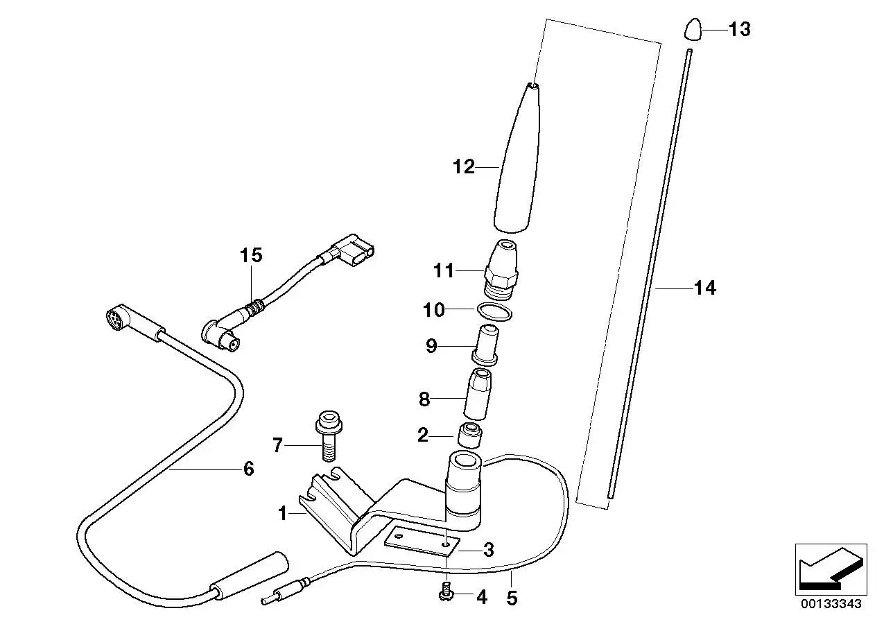 BMW Einsteckmutter 65212305990 - Bildposition 11