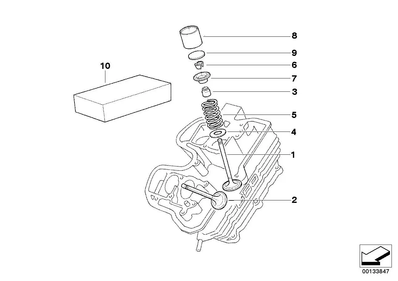 BMW Auslassventil K15 11347700230