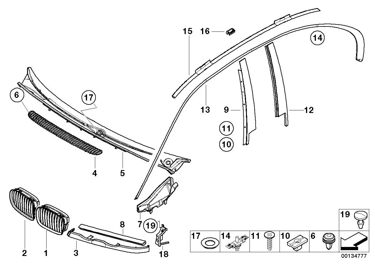 BMW Keder E46 51137043411 - Bildposition 08