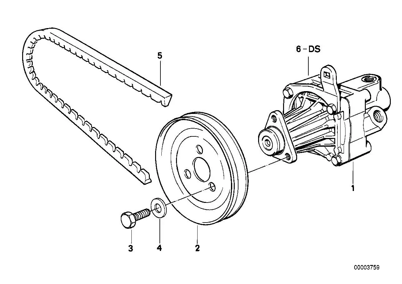 BMW Keilriemen E12 E21 E28 E30 E34 32421706597 - 3er E21, Z1 E30,
