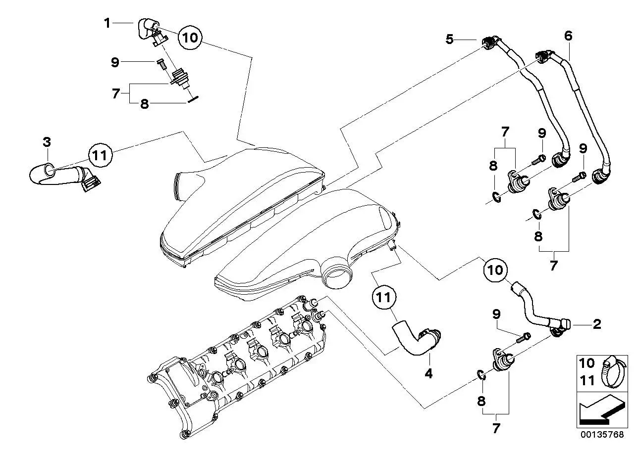 BMW Schraube Innentorx A67 A73 E60 E61 E63 E64 E70 E71 E72 E86 F0