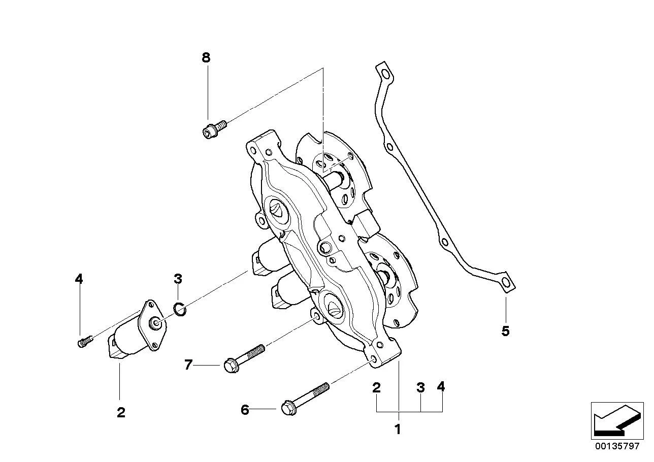 BMW Magnetventil E60 E61 E63 E64 11367841072