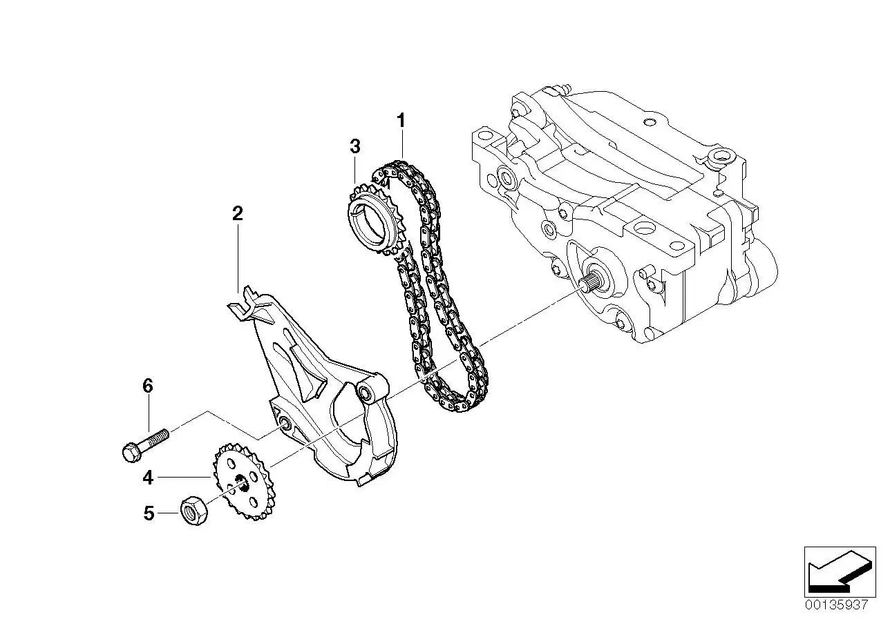 BMW Führungsschiene E81 E87 E90 E91 E92 11417567768 - 1er E87 5-T