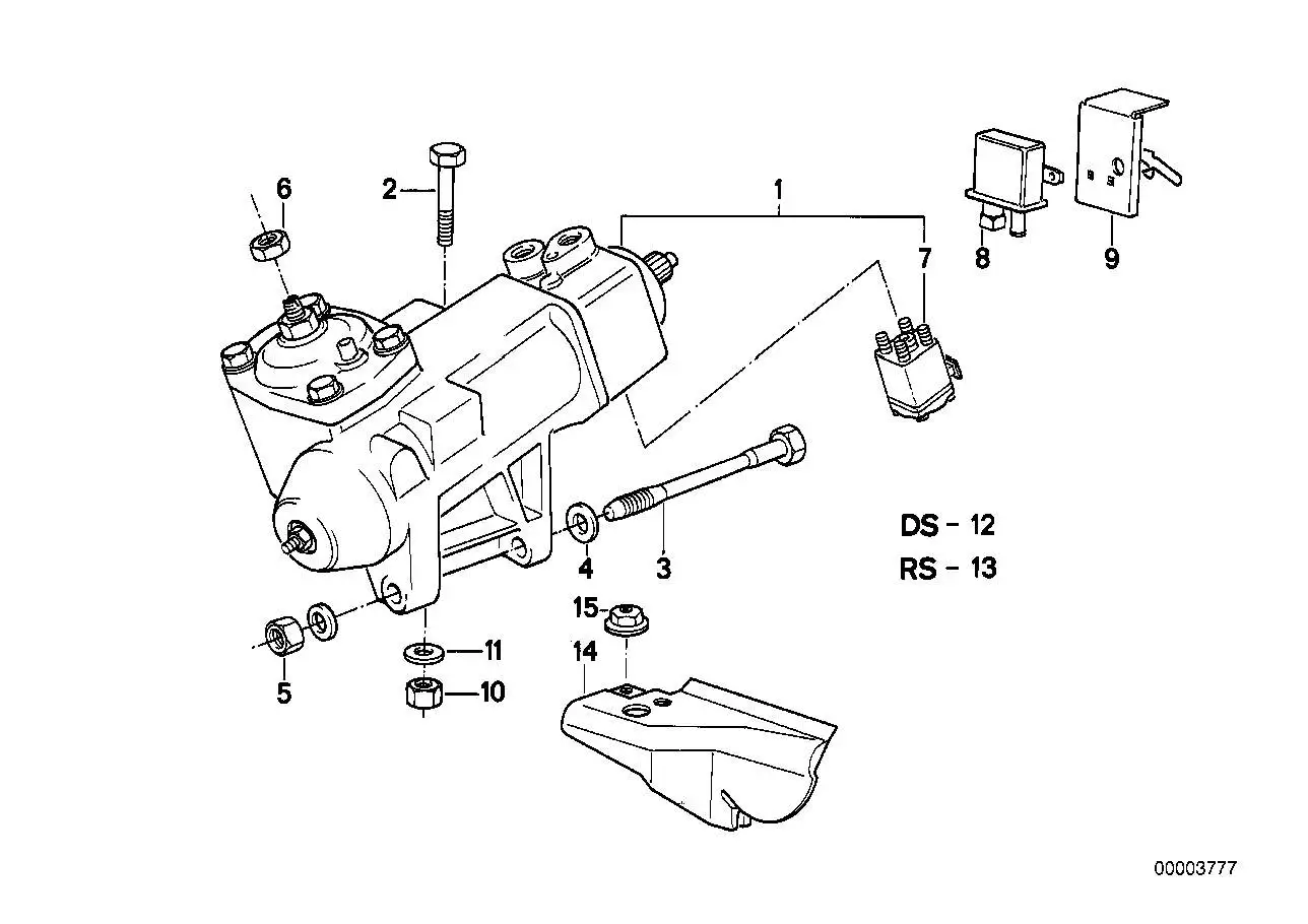 BMW Dichtungssatz komplett E24 32131135020
