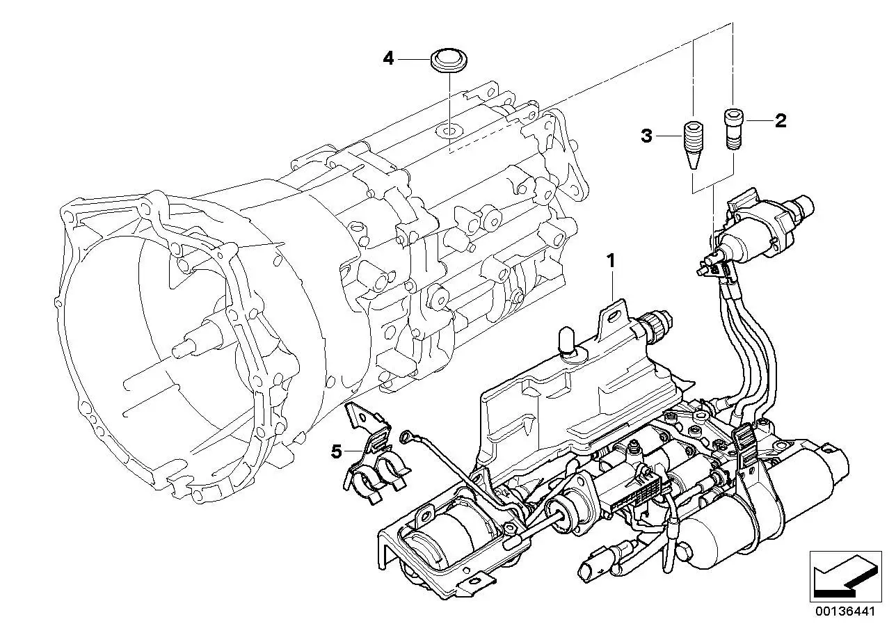 BMW Passschraube E46 E60 E61 E63 E64 E85 23017507118