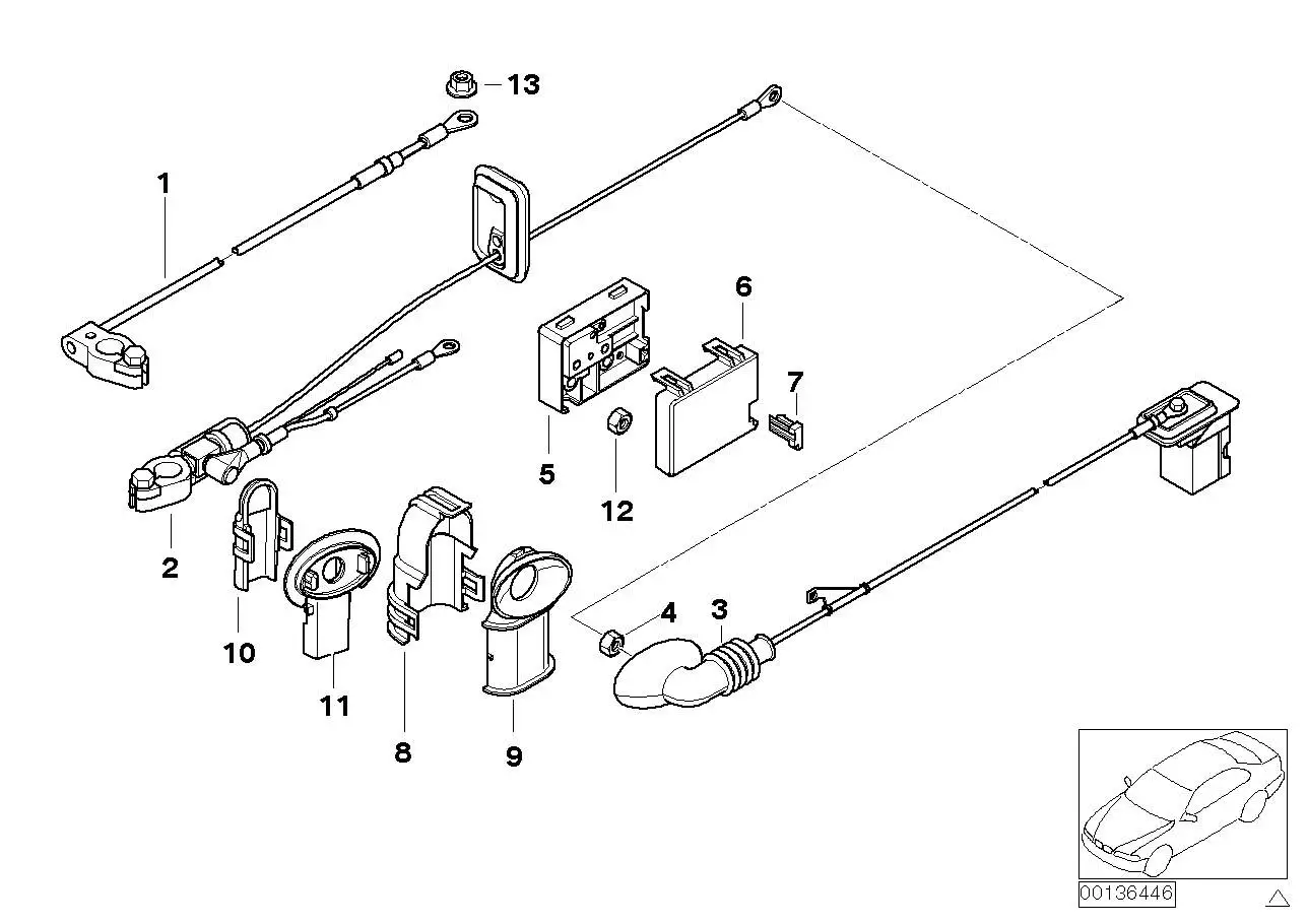 BMW Deckel 61138385161 - Bildposition 10