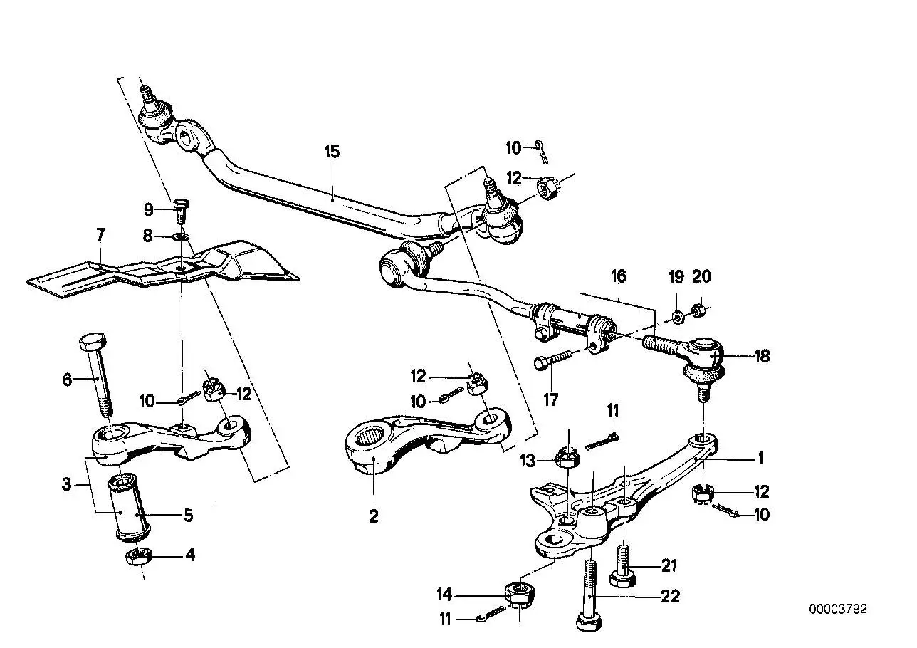 BMW Sechskantschraube 32211124045 - Bildposition 22