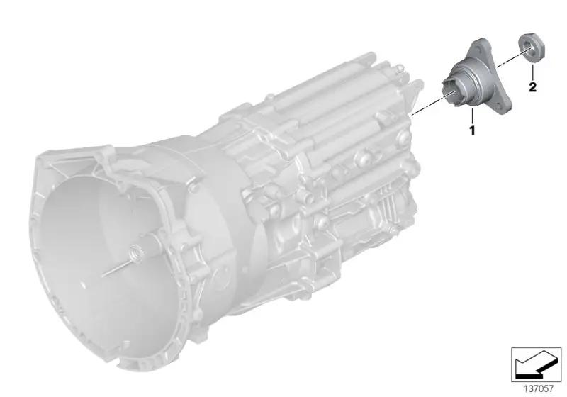 BMW Sechskantbundmutter E46 E60 E61 E63 E64 E81 E82 E87 E88 E89 E