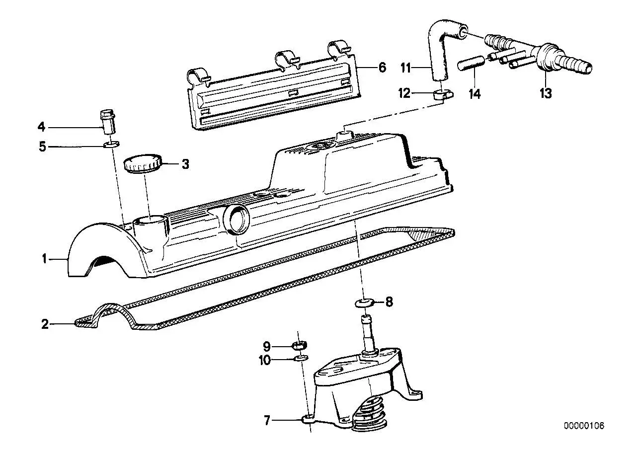 BMW Profildichtung E28 E30 E34 11121285973 - Bildposition 02
