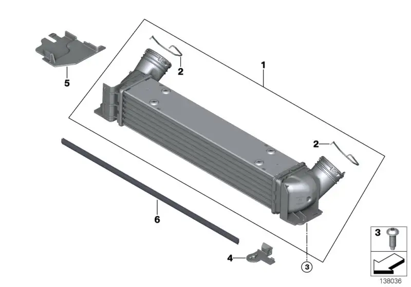 BMW Abdeckung Modulträger E81 E82 E84 E87 E88 E89 E90 E91 E92 E93