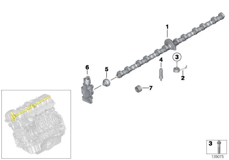 BMW Anschlagschraube E60 E61 E63 E64 E65 E66 E70 E71 E81 E82 E83 E84 E85 E86 E87 E88 E89 E90 E91 E92 E93 F01 F02 F06 F07 F10 F11 F12 F13 F15 F16 F20 F21 F22 F23 F25 F26 F30 F31 F32 F33 F34 F36 F80 F82 F83 F87 F87N 11378648357