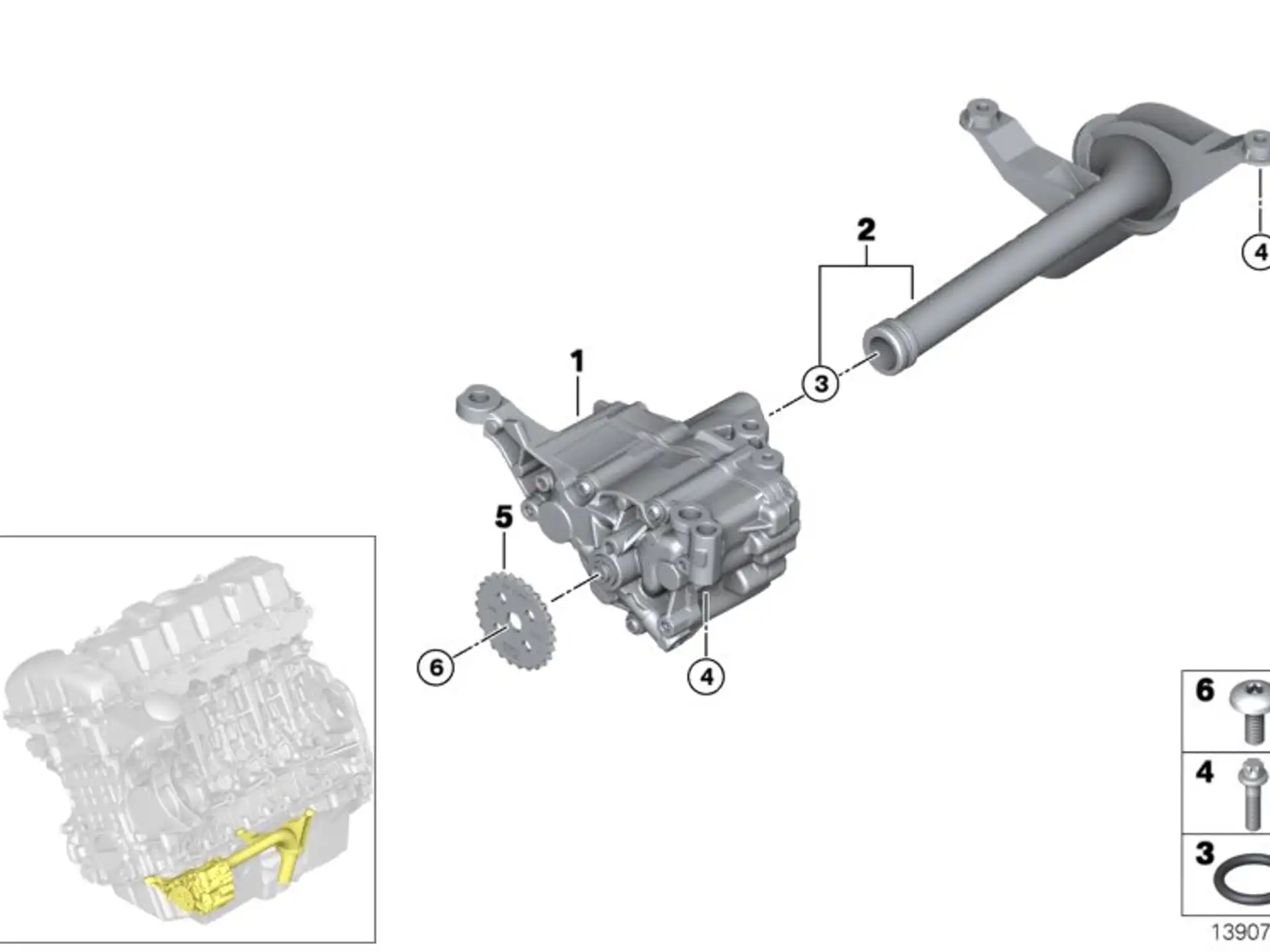 BMW Ölpumpe E60 E61 E63 E64 E65 E66 E70 E81 E82 E83 E84 E85 E86 E87 E88 E89 E90 E91 E92 E93 11417545939