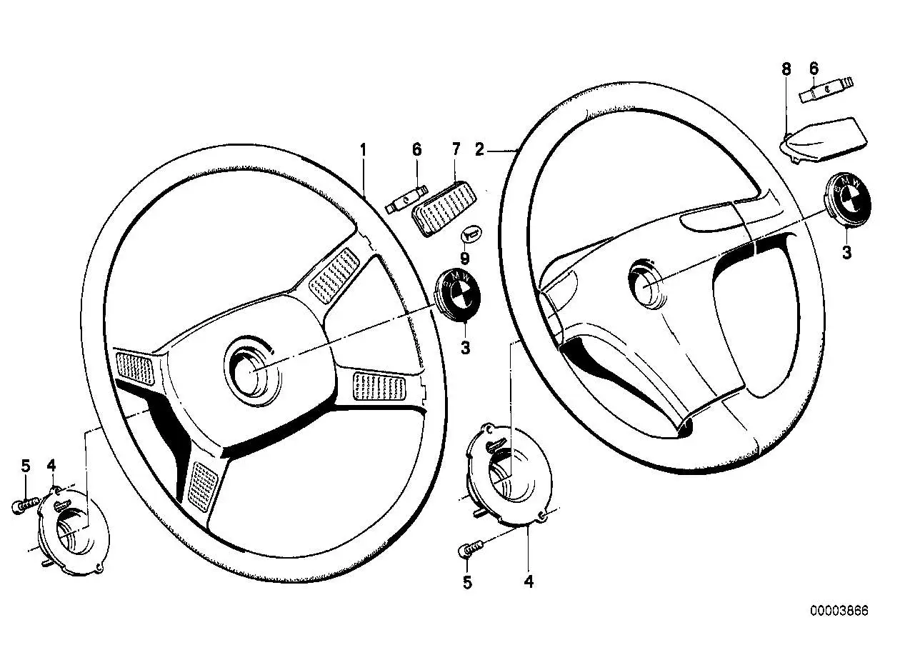 BMW Lenkrad E30 32331154131