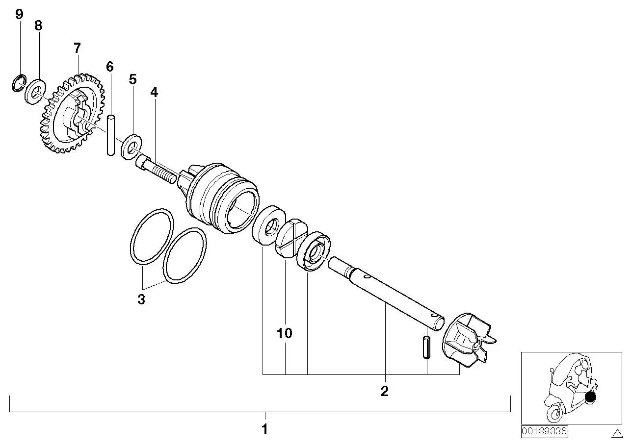 BMW Schraube 11117653452 - Bildposition 04