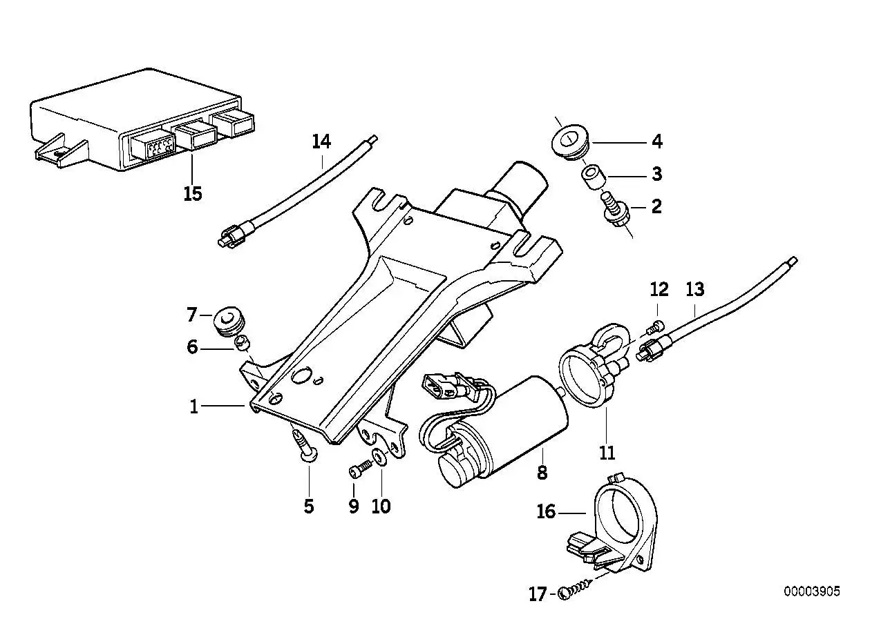 BMW Abreissschraube E31 E32 E34 E38 32311159030