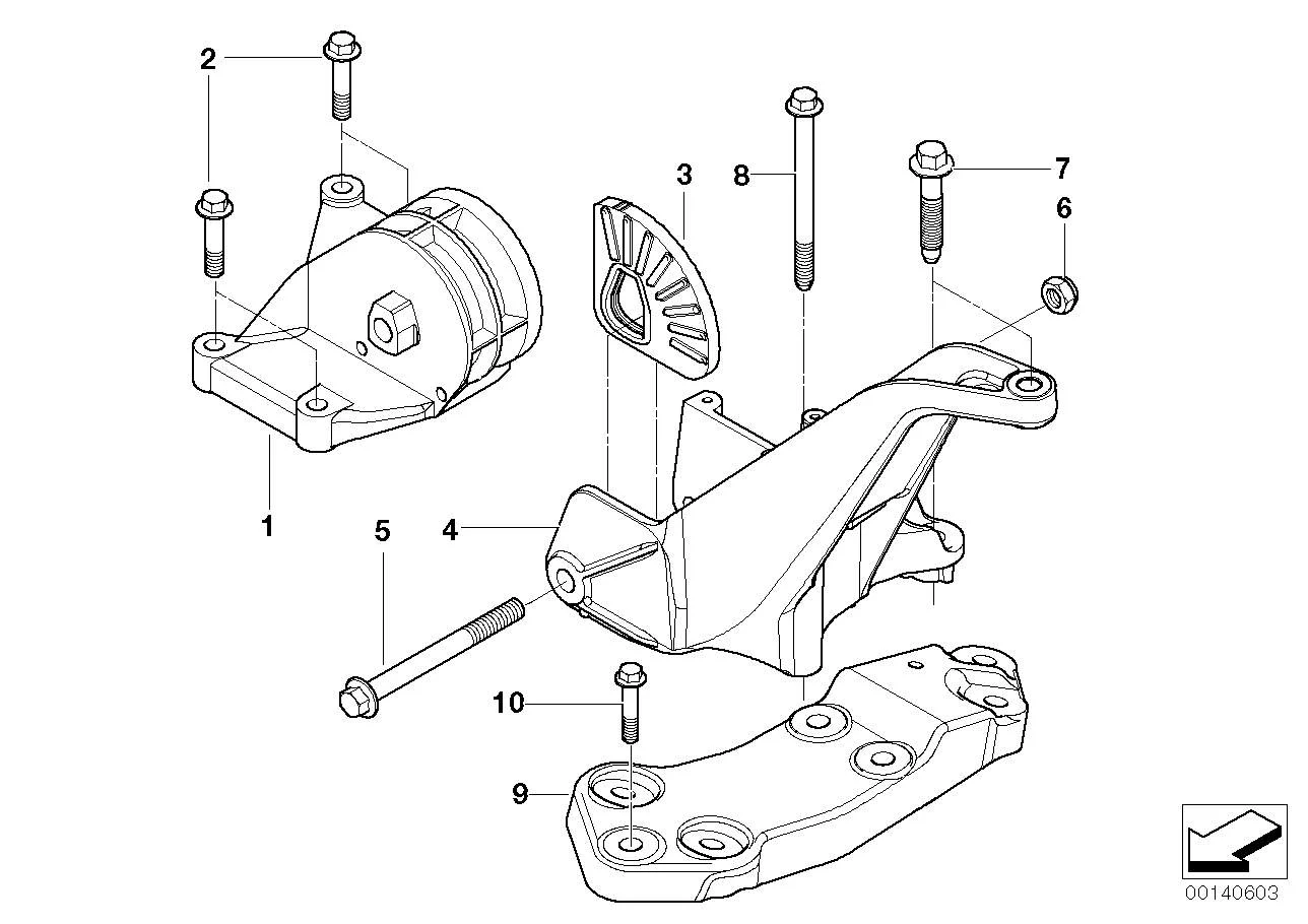 BMW Sechskantschraube M12X1,5X50 R50 R52 R53 R55 R56 R57 R58 R59 R60 R61 07119906187