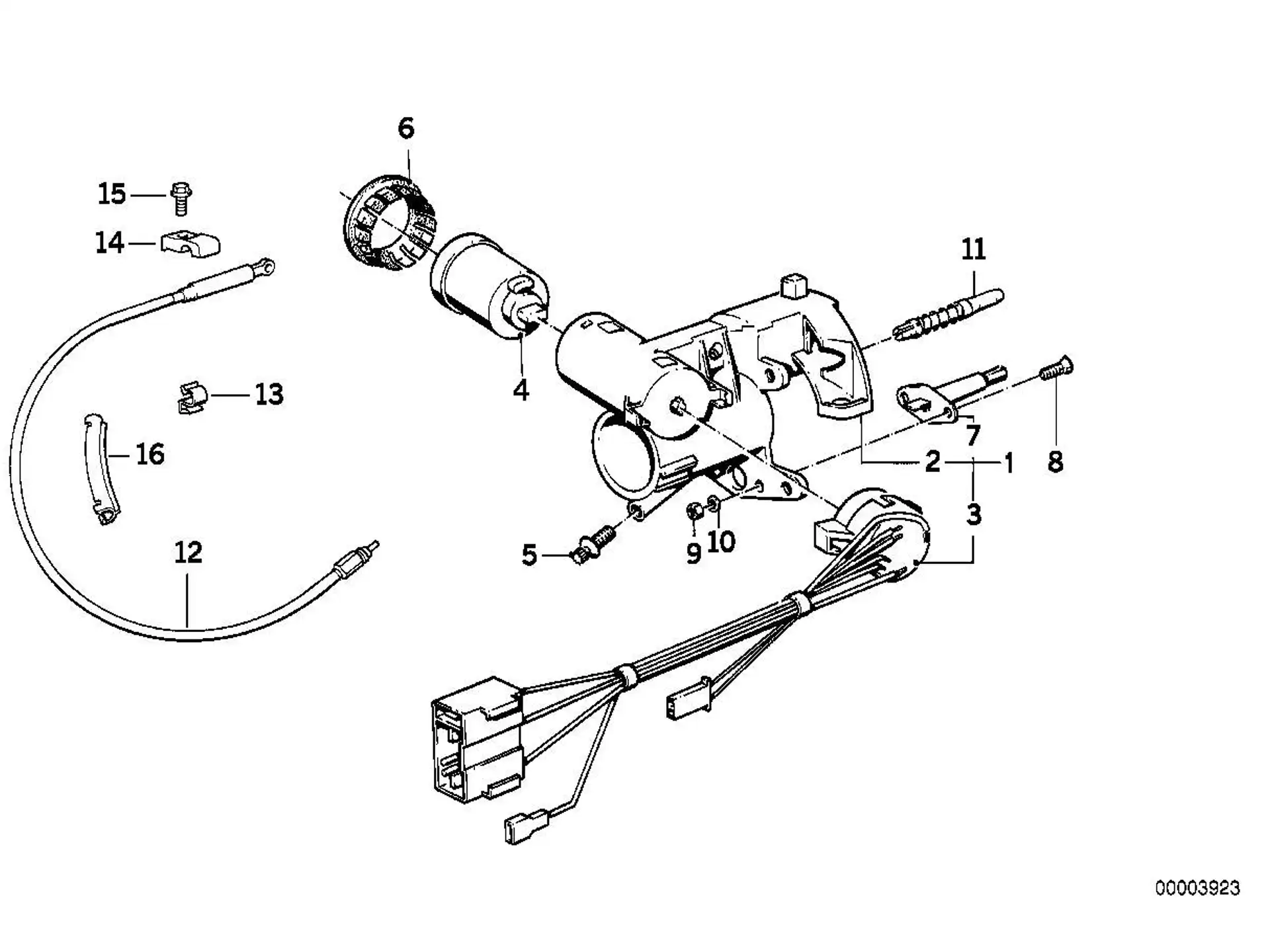 BMW Abreissschraube E24 E28 E30 E32 E34 32311154176