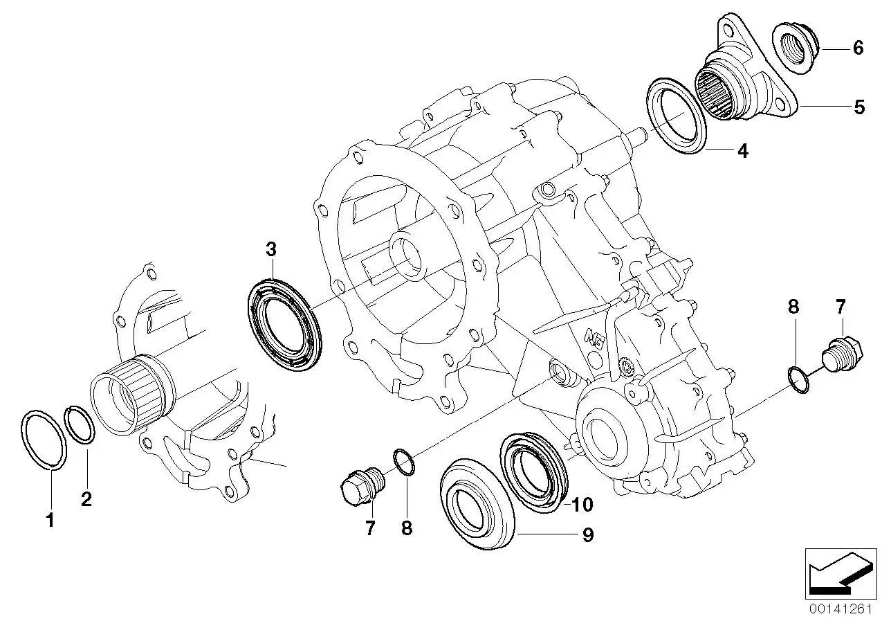 BMW Sprengring E46 E53 27107546690 - Bildposition 02