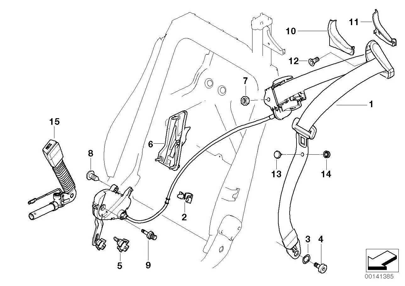 BMW Buchse E46 E64 52107008591 - Bildposition 03
