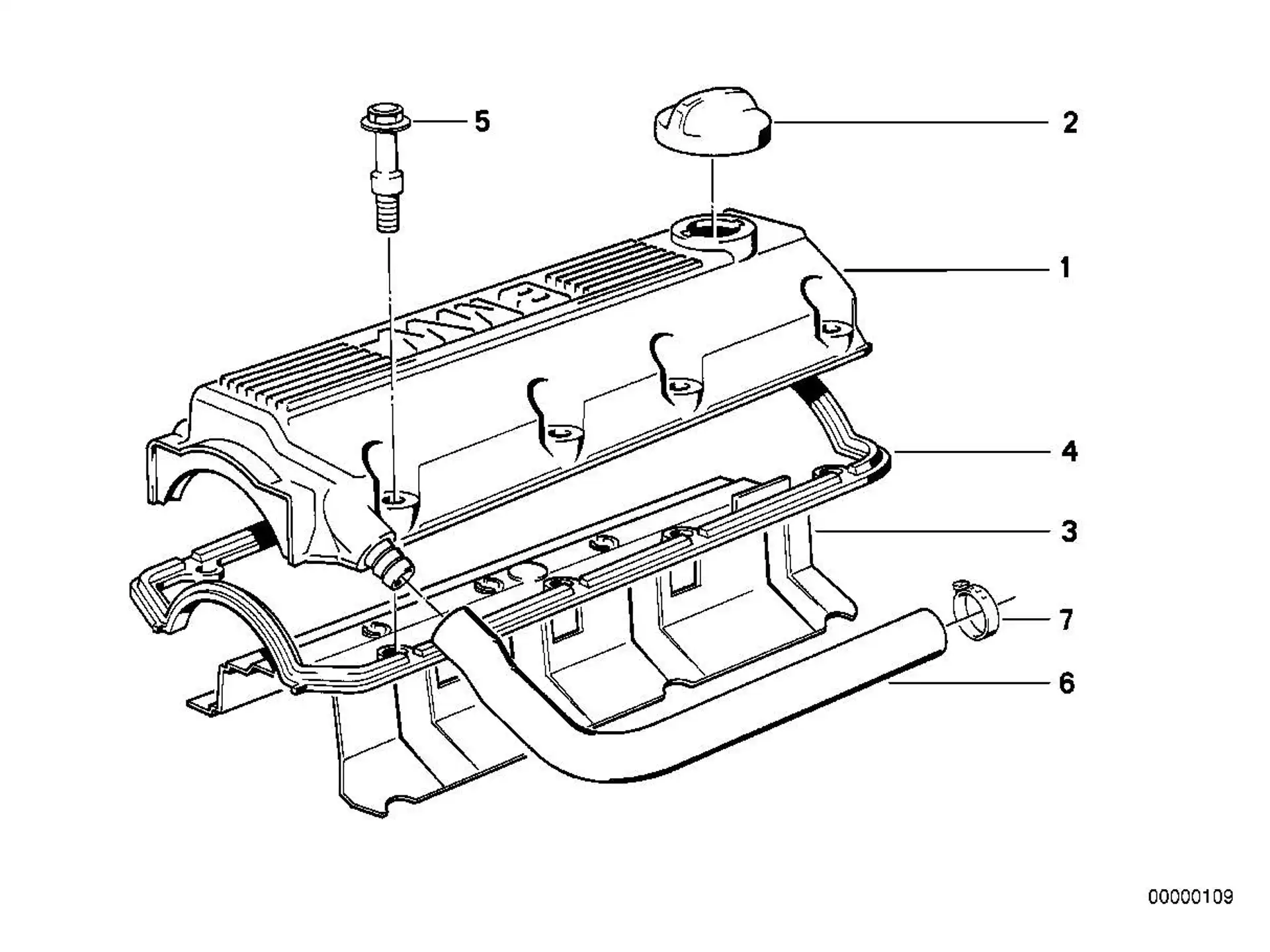 BMW Bundschraube E30 E34 E36 11121715915