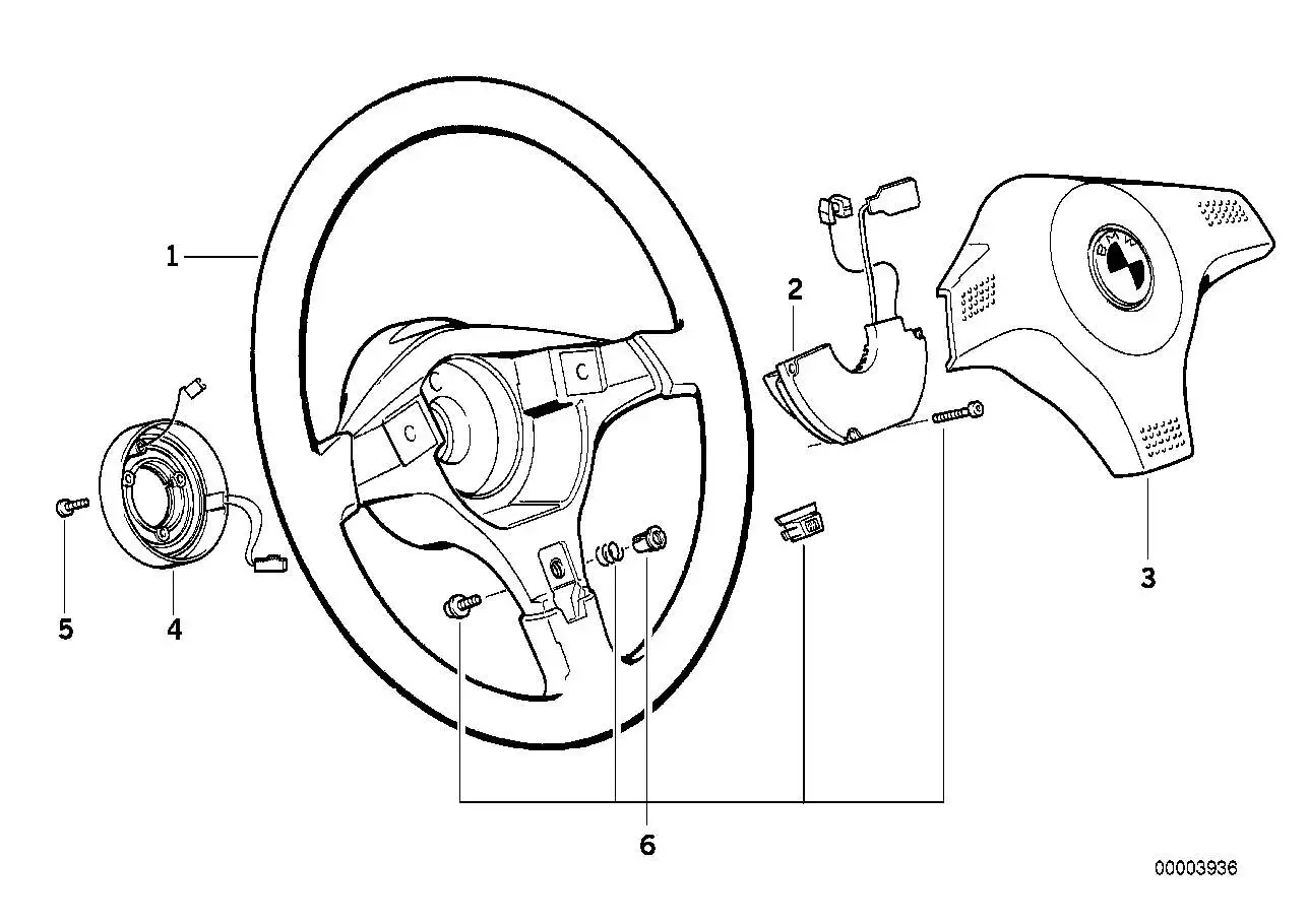 BMW Schleifring E36 32341162028 - Z3 E36