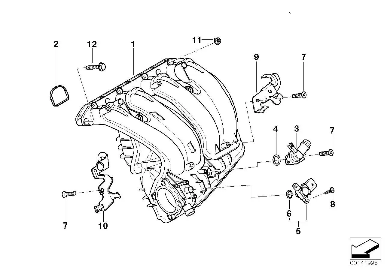 BMW Schraube E46 E60 E61 E70 E71 E72 E81 E82 E83 E84 E85 E87 E88